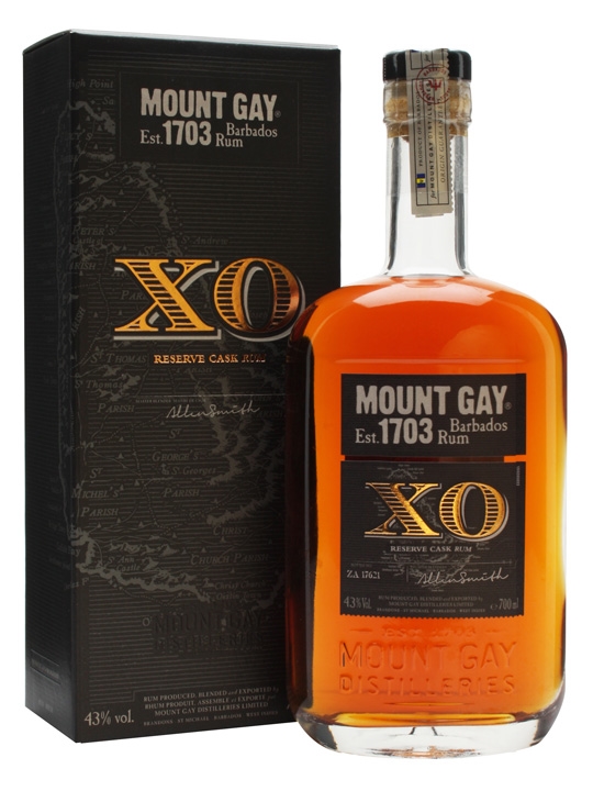картинка Mount Gay XO на сайте Белорусского Виски-Клуба