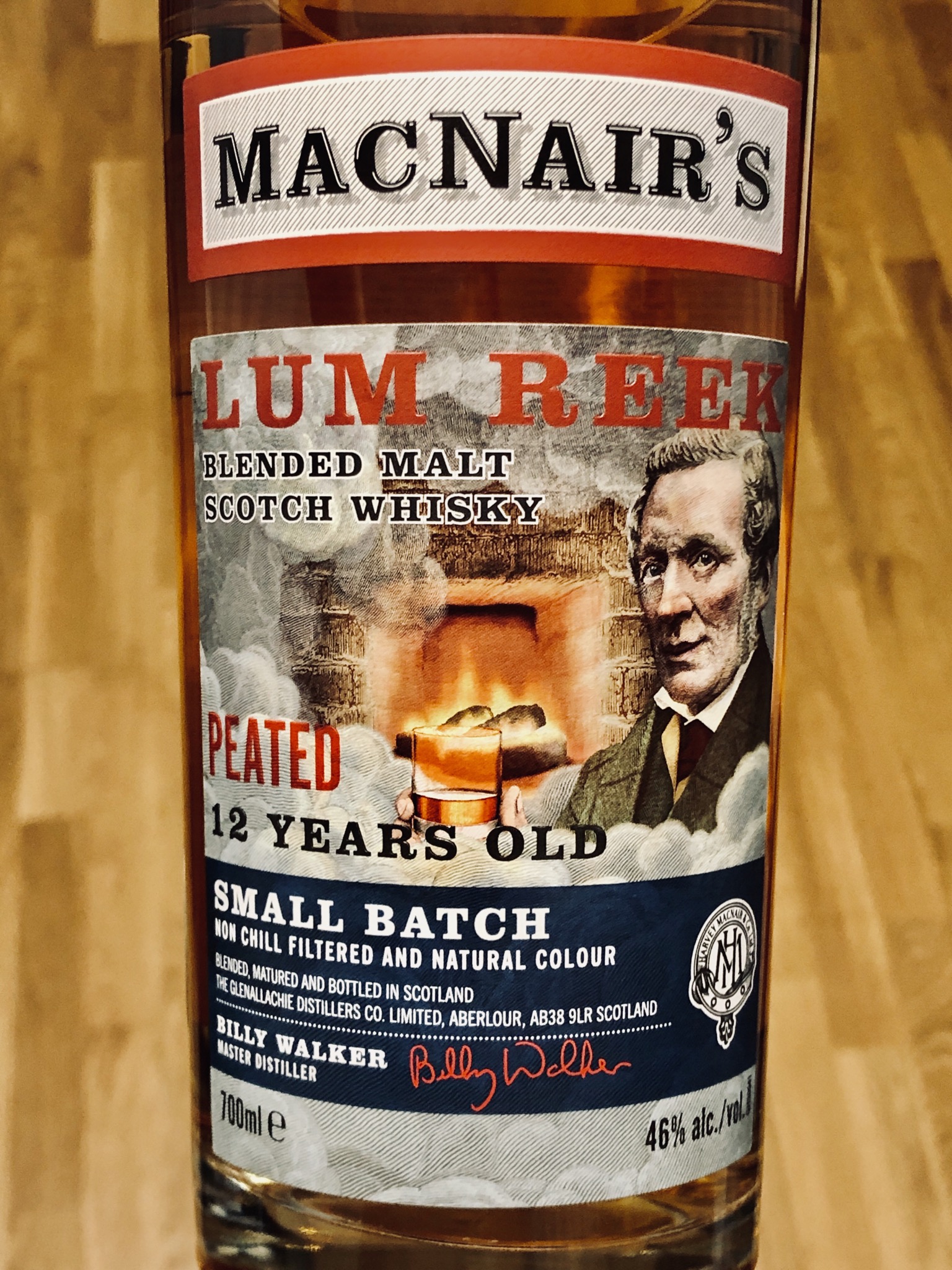 картинка MacNair's Lum Reek 12 y.o. на сайте Белорусского Виски-Клуба