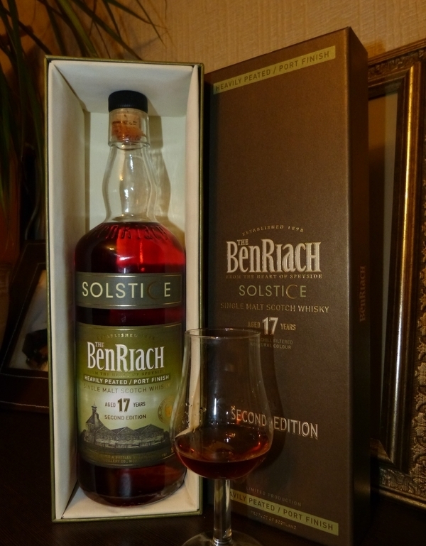 картинка BenRiach 17 y.o. Solstice на сайте Белорусского Виски-Клуба
