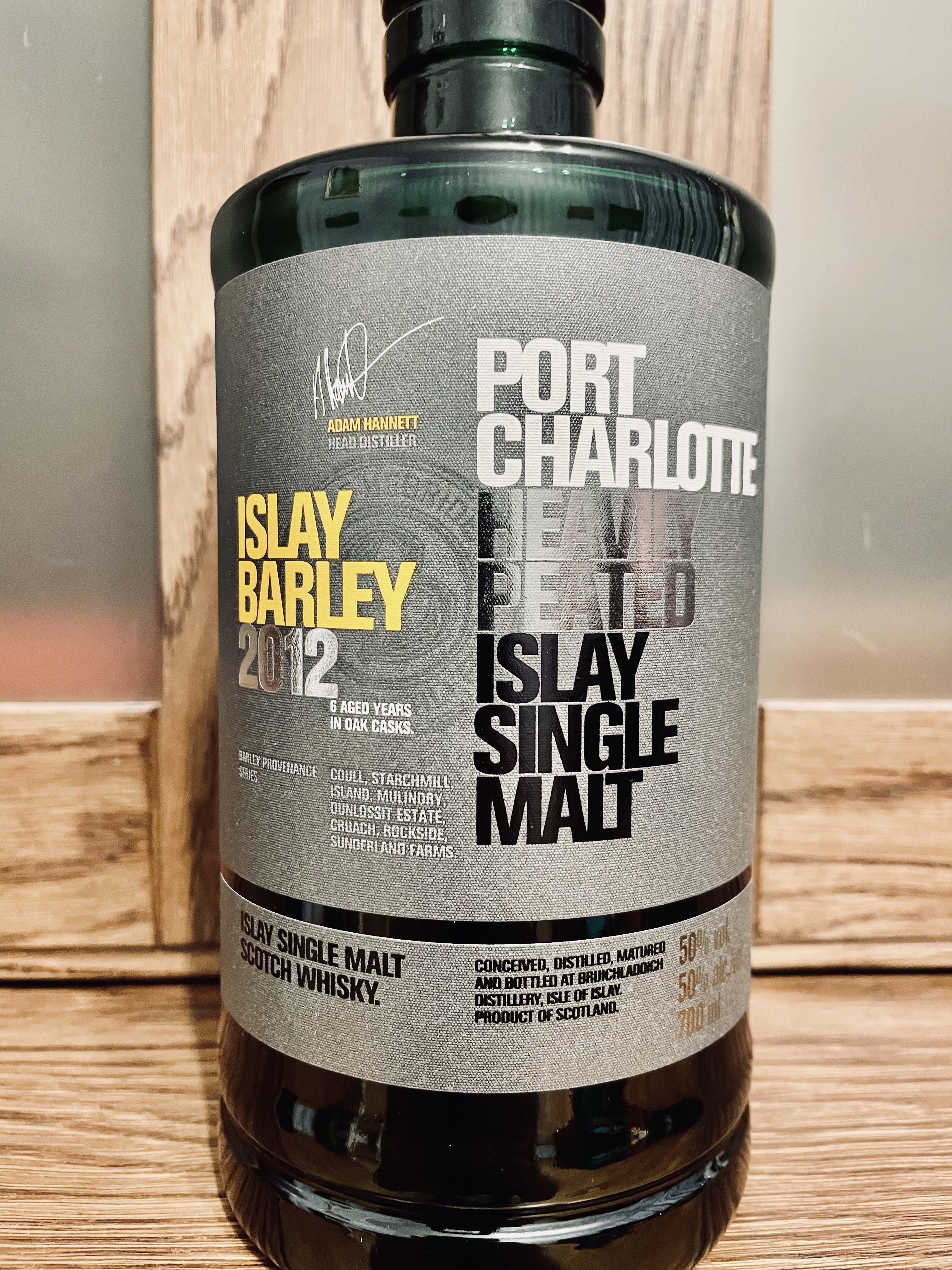 картинка Port Charlotte Islay Barley 2012 на сайте Белорусского Виски-Клуба