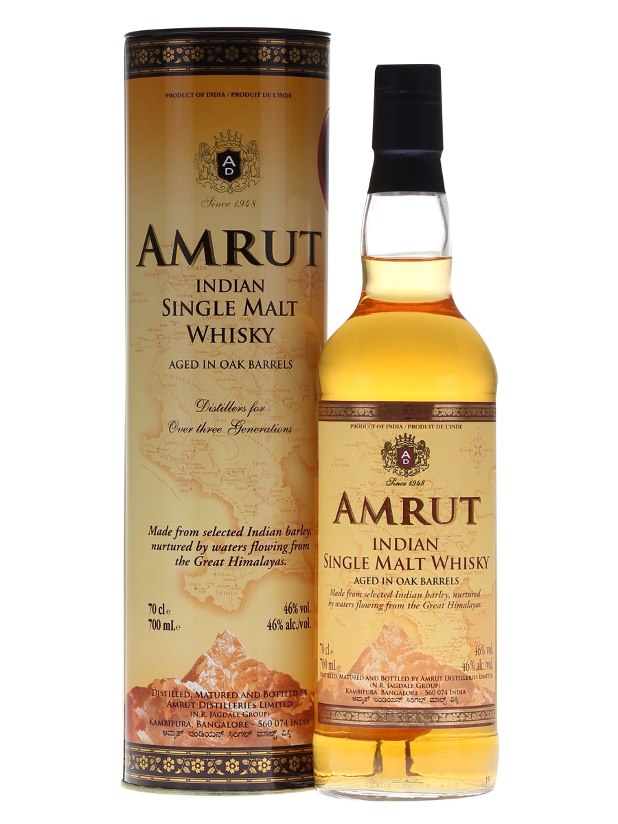 картинка Amrut Indian Single Malt Whisky на сайте Белорусского Виски-Клуба