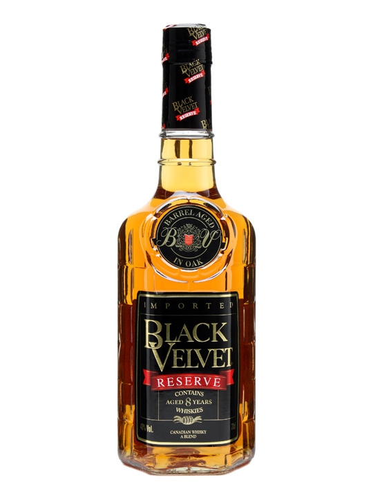 картинка Black Velvet Reserve 8 y.o. на сайте Белорусского Виски-Клуба