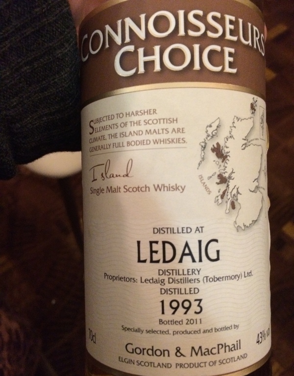 картинка Ledaig 1993 Connoisseurs Choice на сайте Белорусского Виски-Клуба