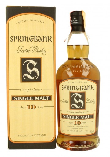 картинка Springbank 10 y.o. (90's bottling) на сайте Белорусского Виски-Клуба