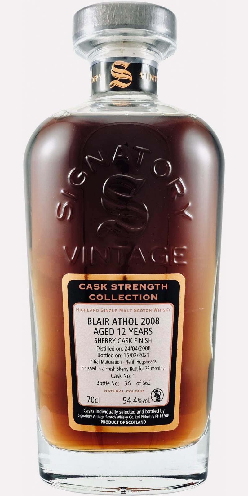 картинка Blair Athol 2008 на сайте Белорусского Виски-Клуба