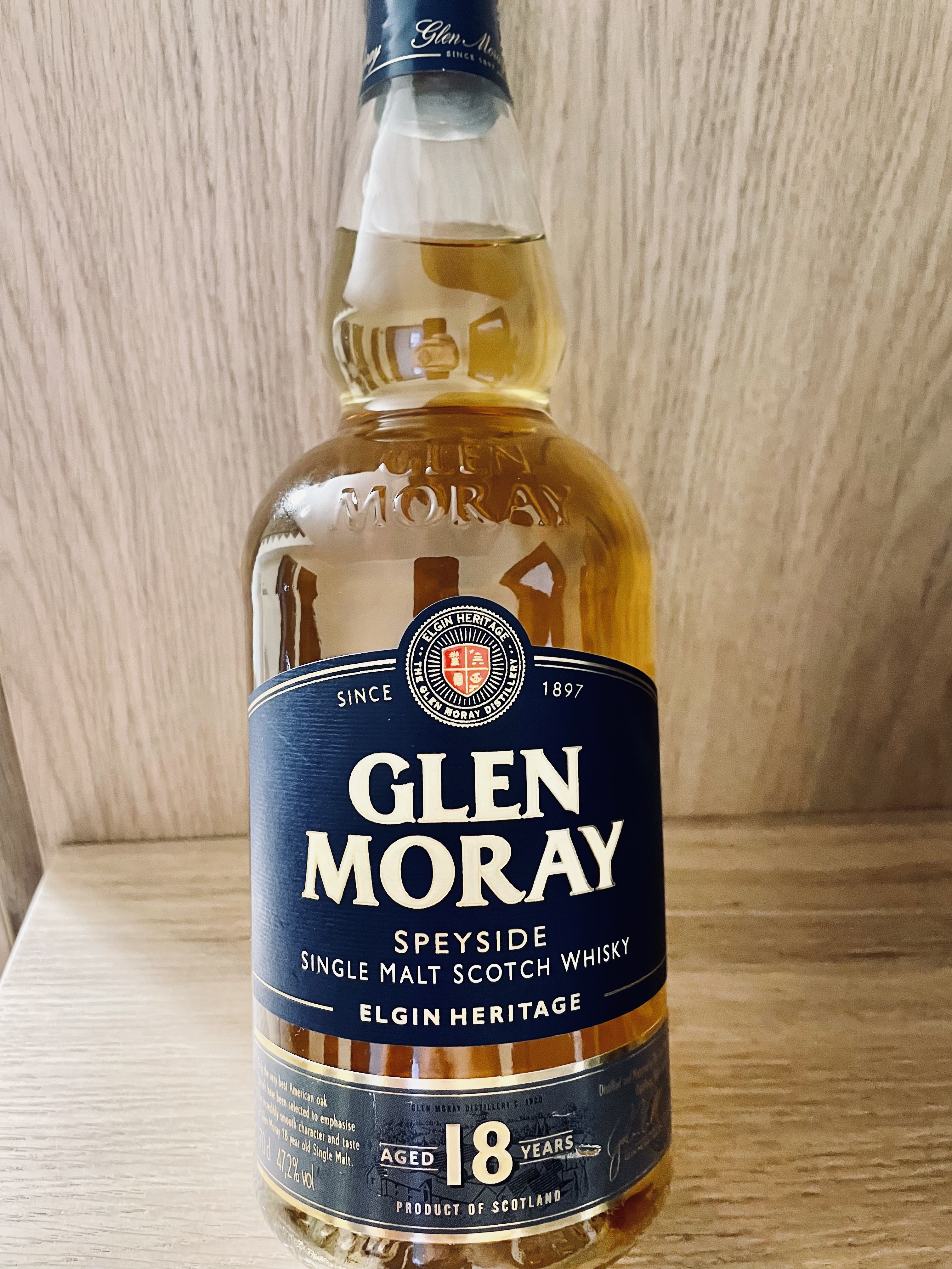 картинка Glen Moray 18 y.o. на сайте Белорусского Виски-Клуба