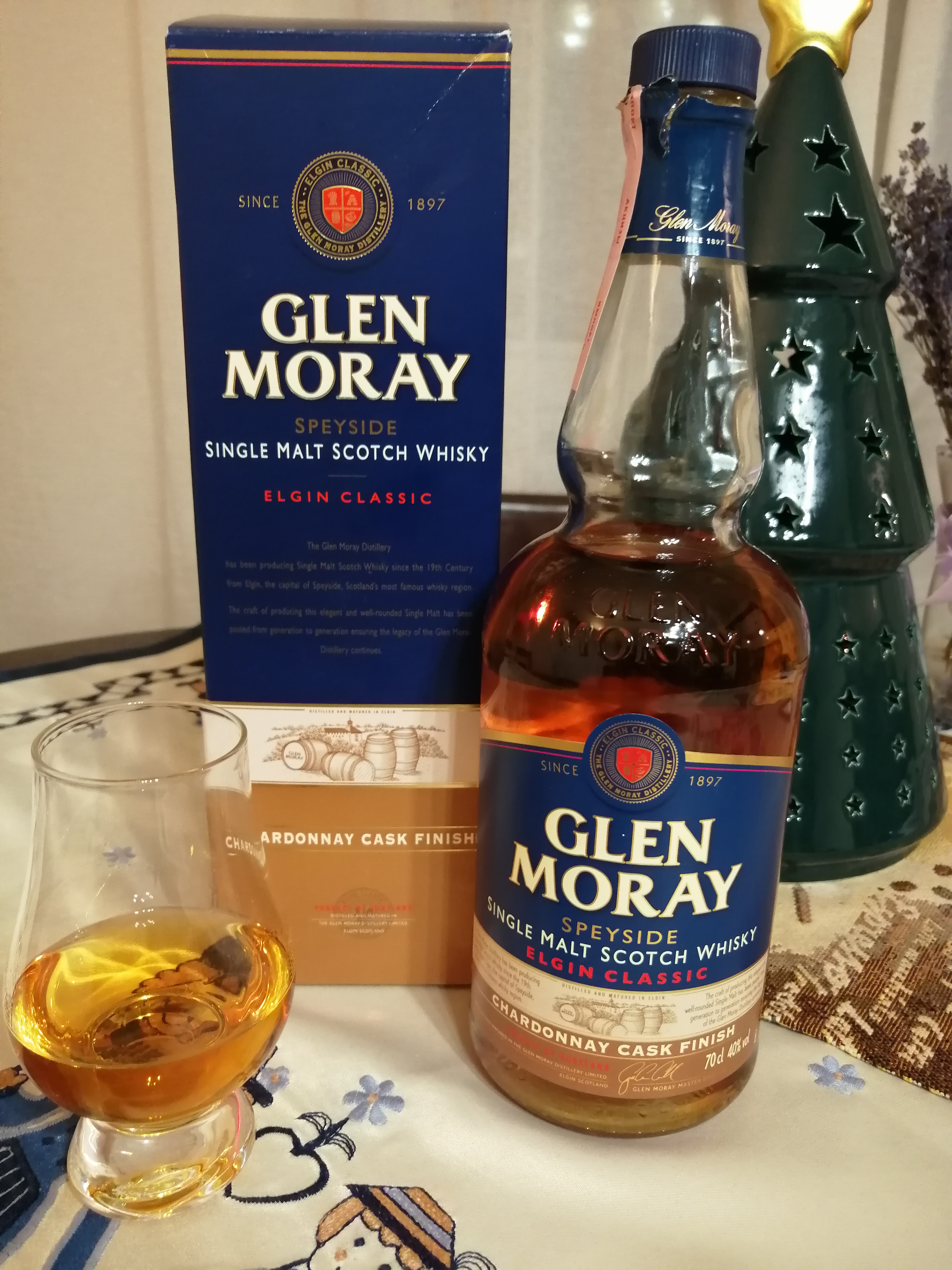 картинка Glen Moray Chardonnay Cask Finish на сайте Белорусского Виски-Клуба