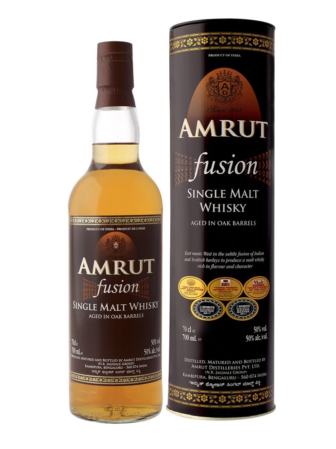 картинка Amrut Fusion Indian Single Malt на сайте Белорусского Виски-Клуба