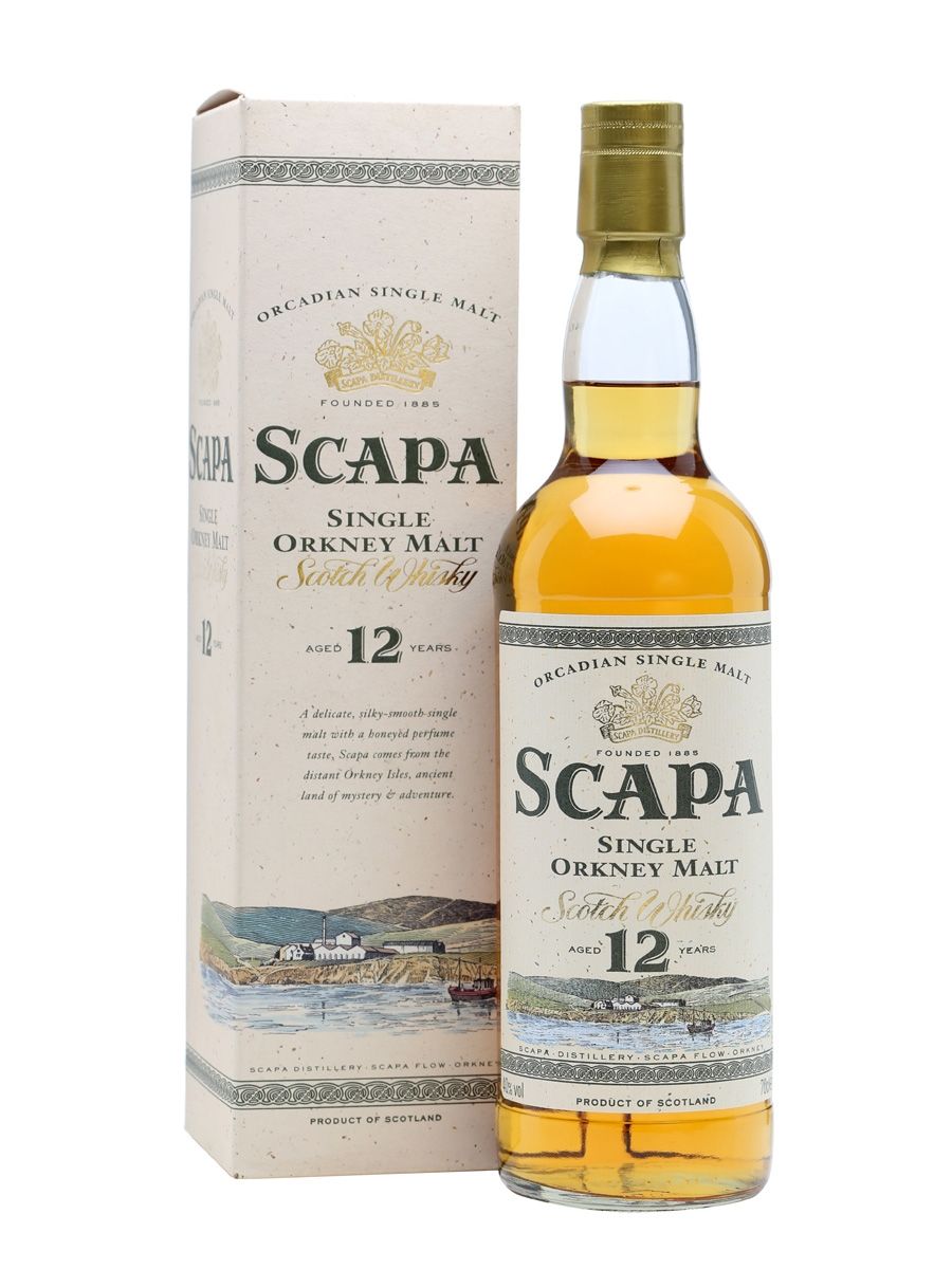 картинка Scapa 12 y.o. на сайте Белорусского Виски-Клуба