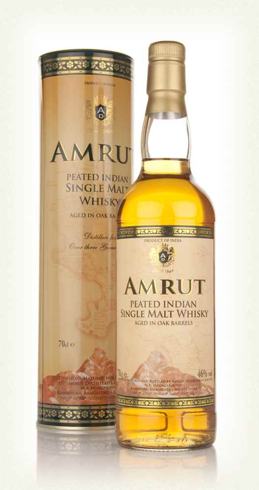 картинка Amrut Peated Indian Single Malt Whisky на сайте Белорусского Виски-Клуба