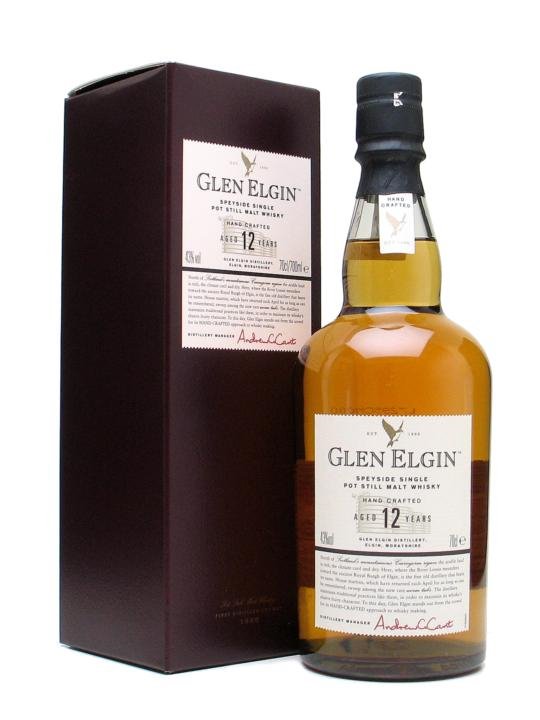 картинка Glen Elgin 12 y.o. на сайте Белорусского Виски-Клуба