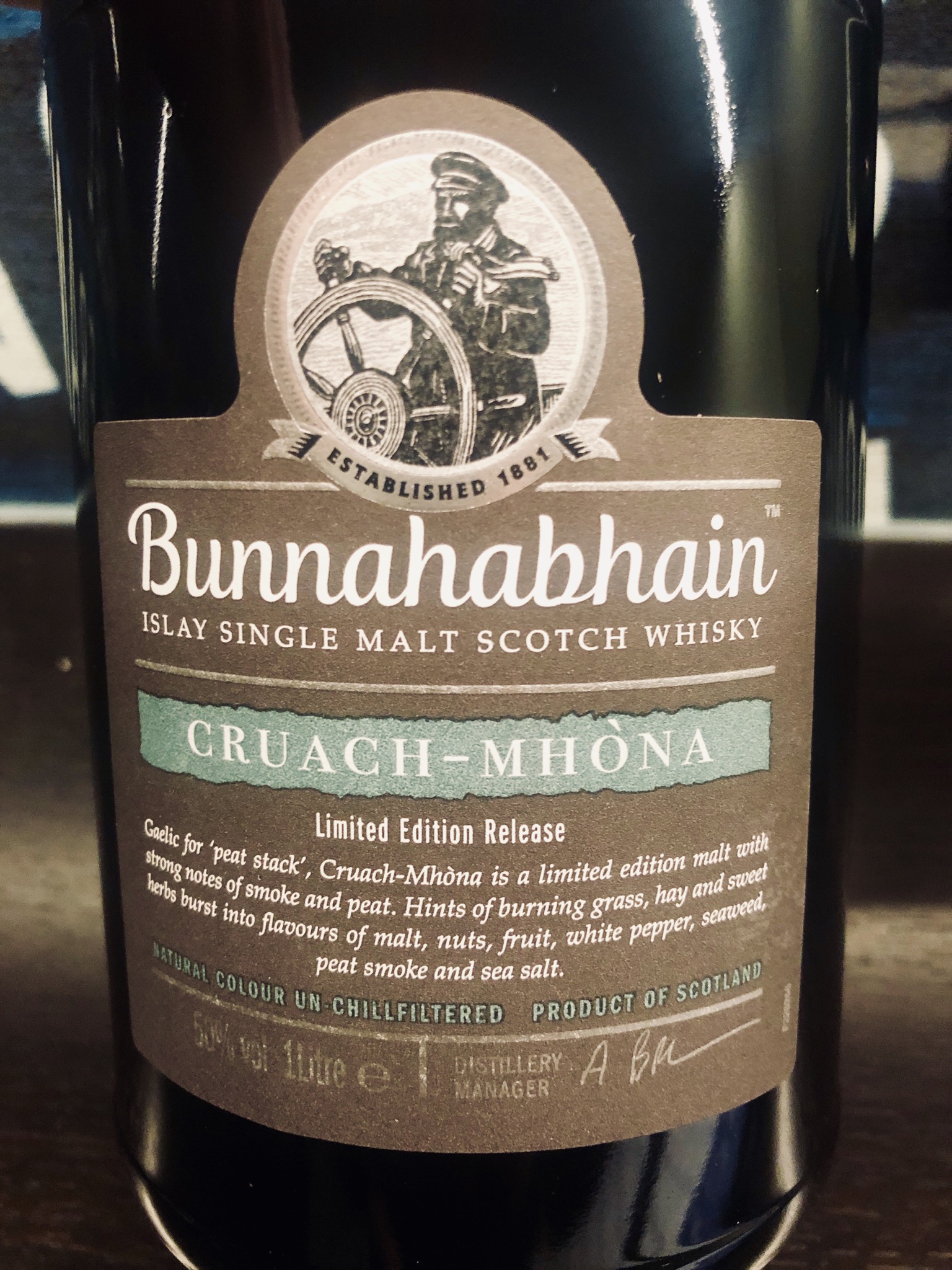 картинка Bunnahabhain Cruach-Mhona на сайте Белорусского Виски-Клуба
