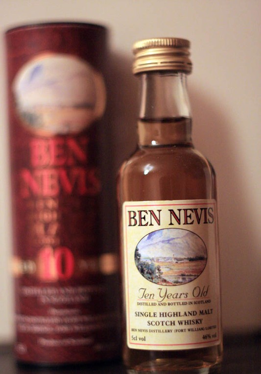 картинка Ben Nevis 10 y.o. на сайте Белорусского Виски-Клуба