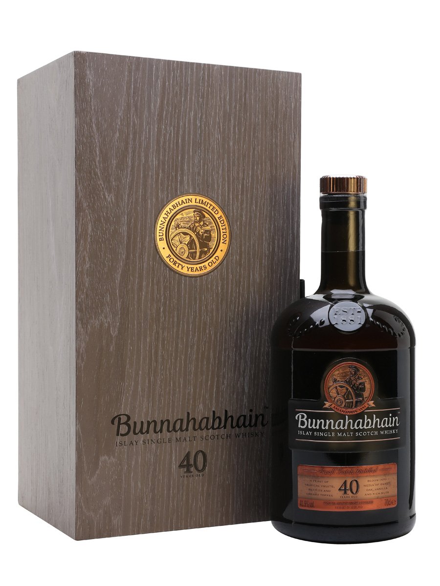 картинка Bunnahabhain 40 y.o. на сайте Белорусского Виски-Клуба