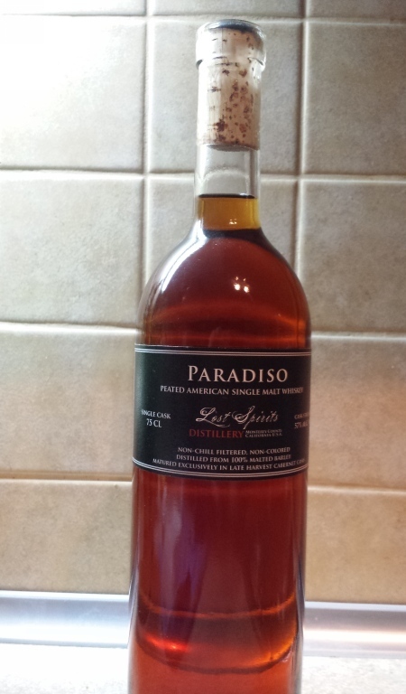 картинка Paradiso American Peated Single Malt на сайте Белорусского Виски-Клуба