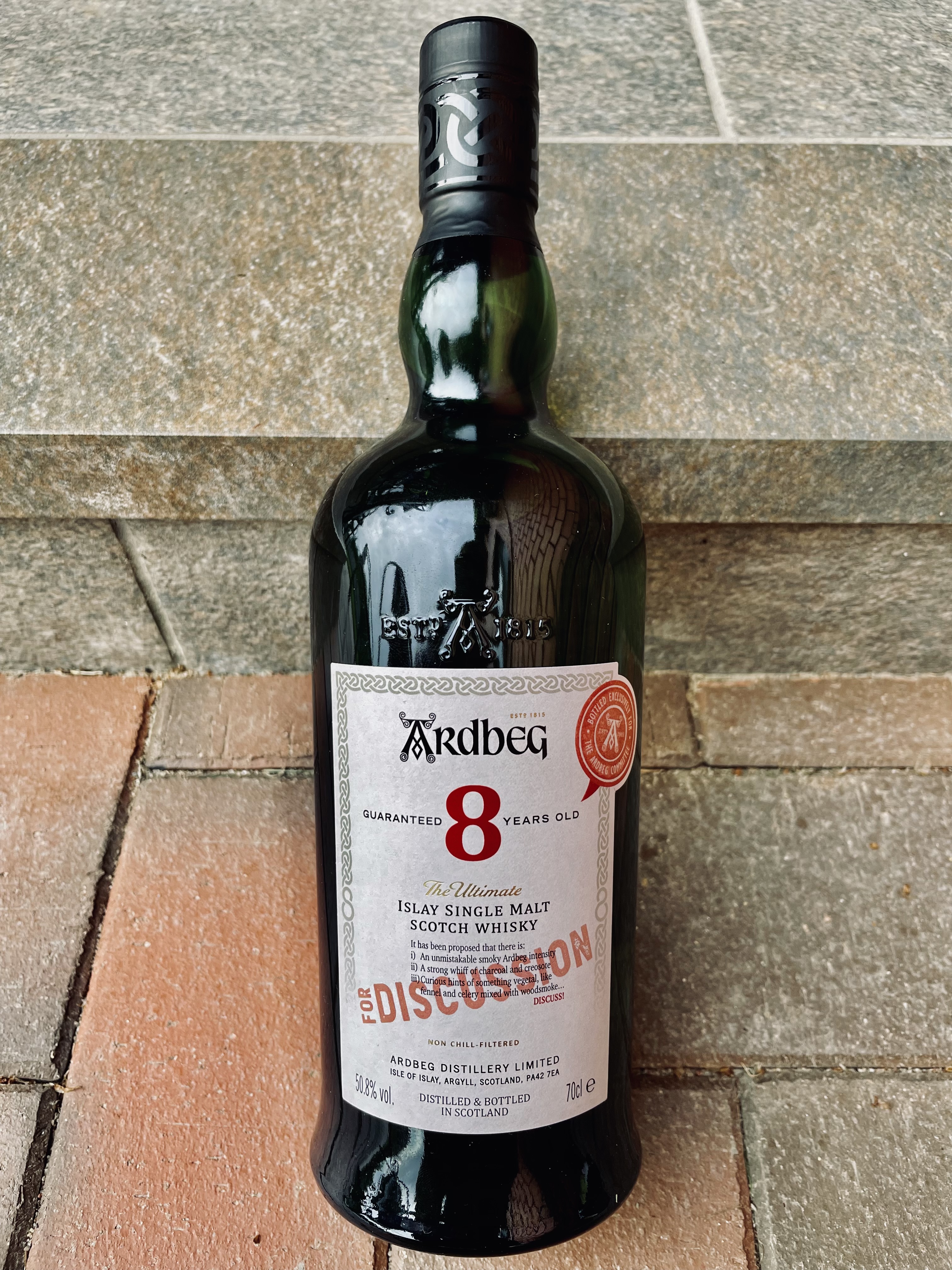 картинка Ardbeg 8 y.o. на сайте Белорусского Виски-Клуба