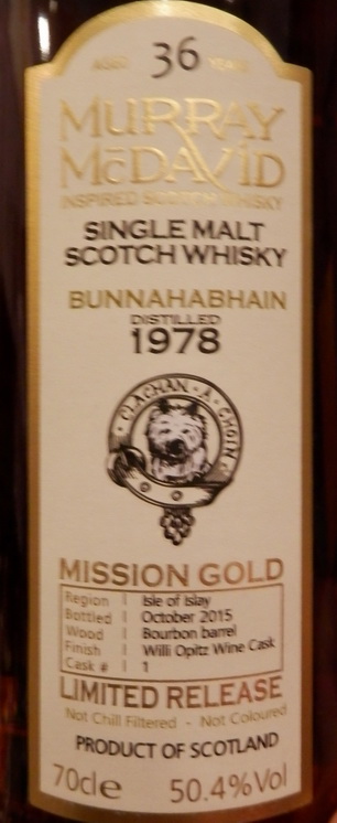 картинка Bunnahabhain 1978/2015 на сайте Белорусского Виски-Клуба