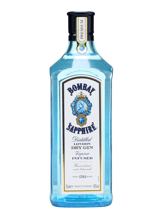картинка Bombay Sapphire на сайте Белорусского Виски-Клуба