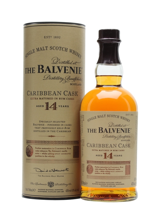 картинка Balvenie 14 y.o. Caribbean Cask на сайте Белорусского Виски-Клуба