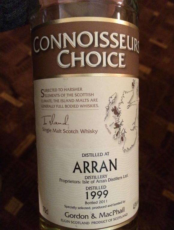 картинка Arran 1999-2011 Connoisseurs Choice на сайте Белорусского Виски-Клуба