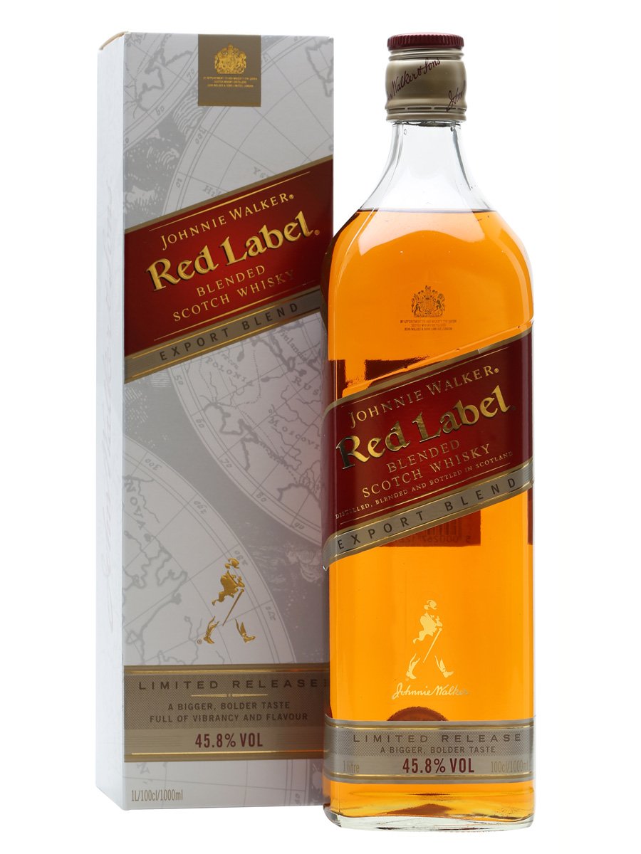 картинка Johnnie Walker Red Label Export Blend на сайте Белорусского Виски-Клуба