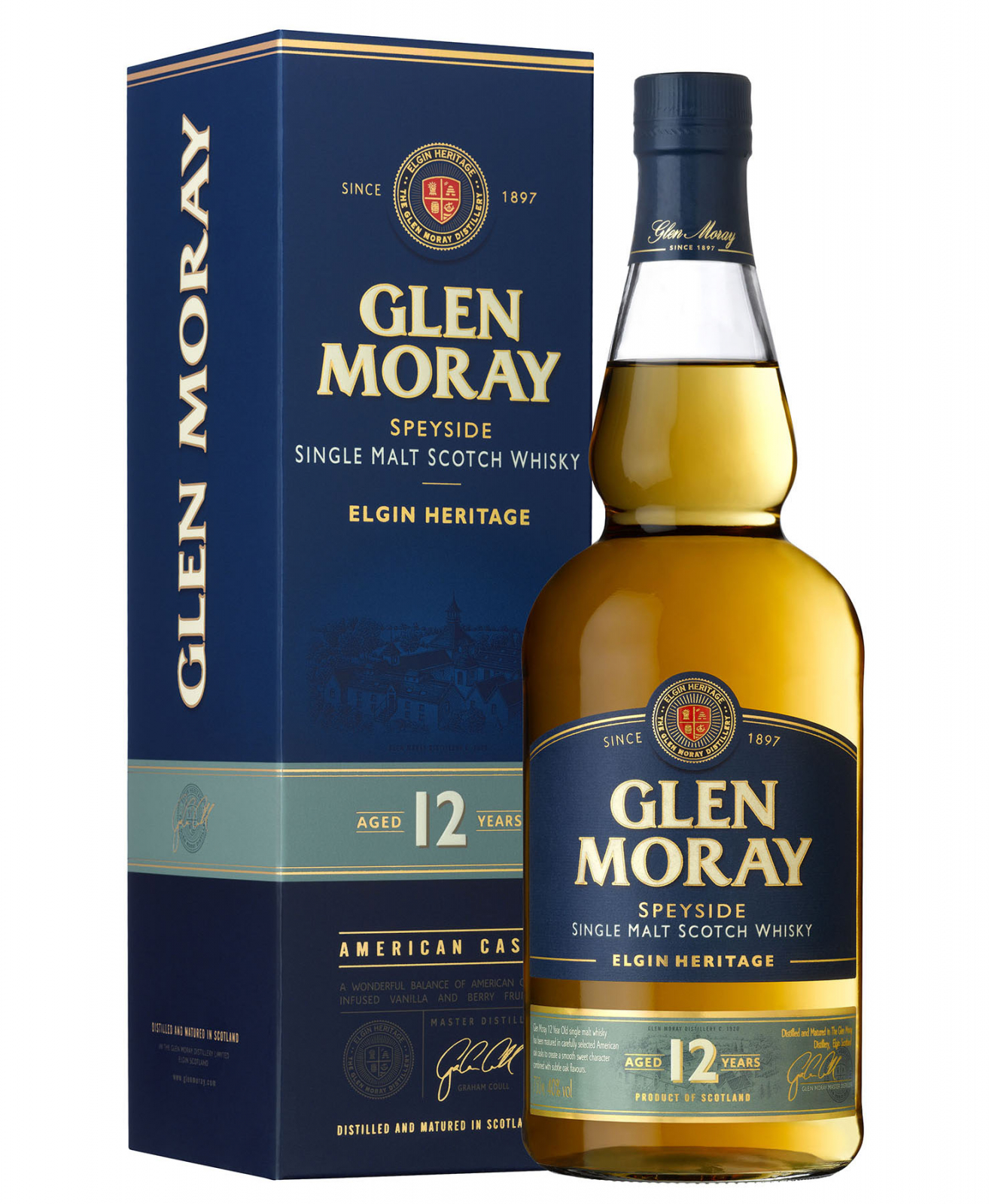 картинка Glen Moray 12 y.o. Elgin Heritage на сайте Белорусского Виски-Клуба