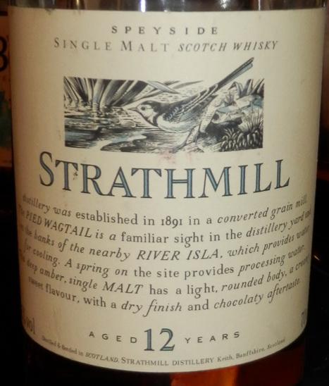 картинка Strathmill 12 на сайте Белорусского Виски-Клуба