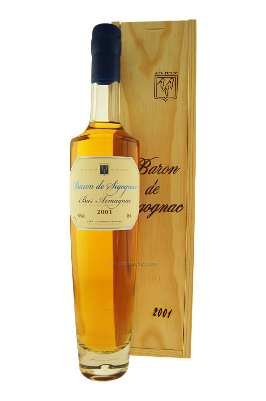 картинка Baron de Sigognac 2001 на сайте Белорусского Виски-Клуба