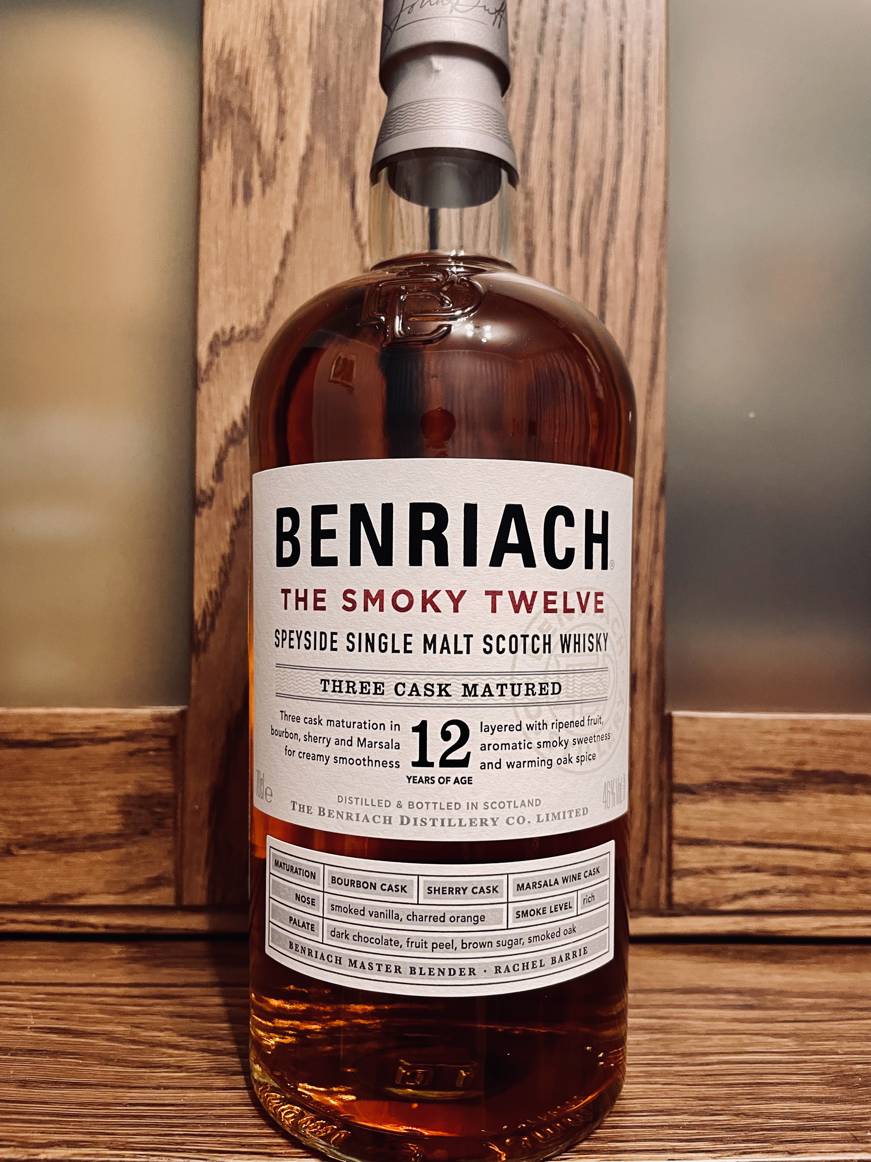 картинка Benriach 12 y.o. The Smoky Twelve на сайте Белорусского Виски-Клуба