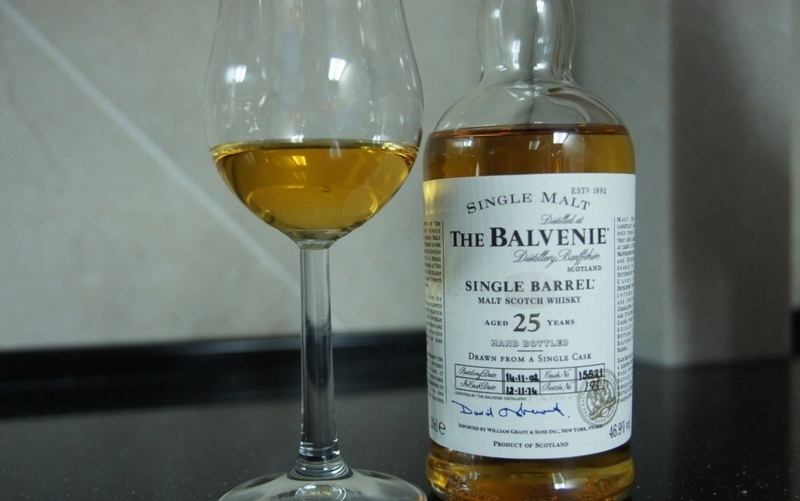 картинка Balvenie 25 y.o. Single Barrel на сайте Белорусского Виски-Клуба