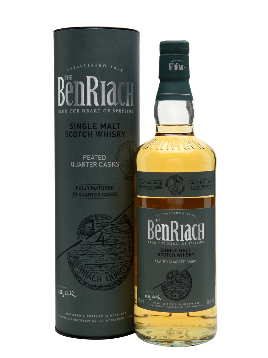 картинка BenRiach Peated Quater Casks на сайте Белорусского Виски-Клуба