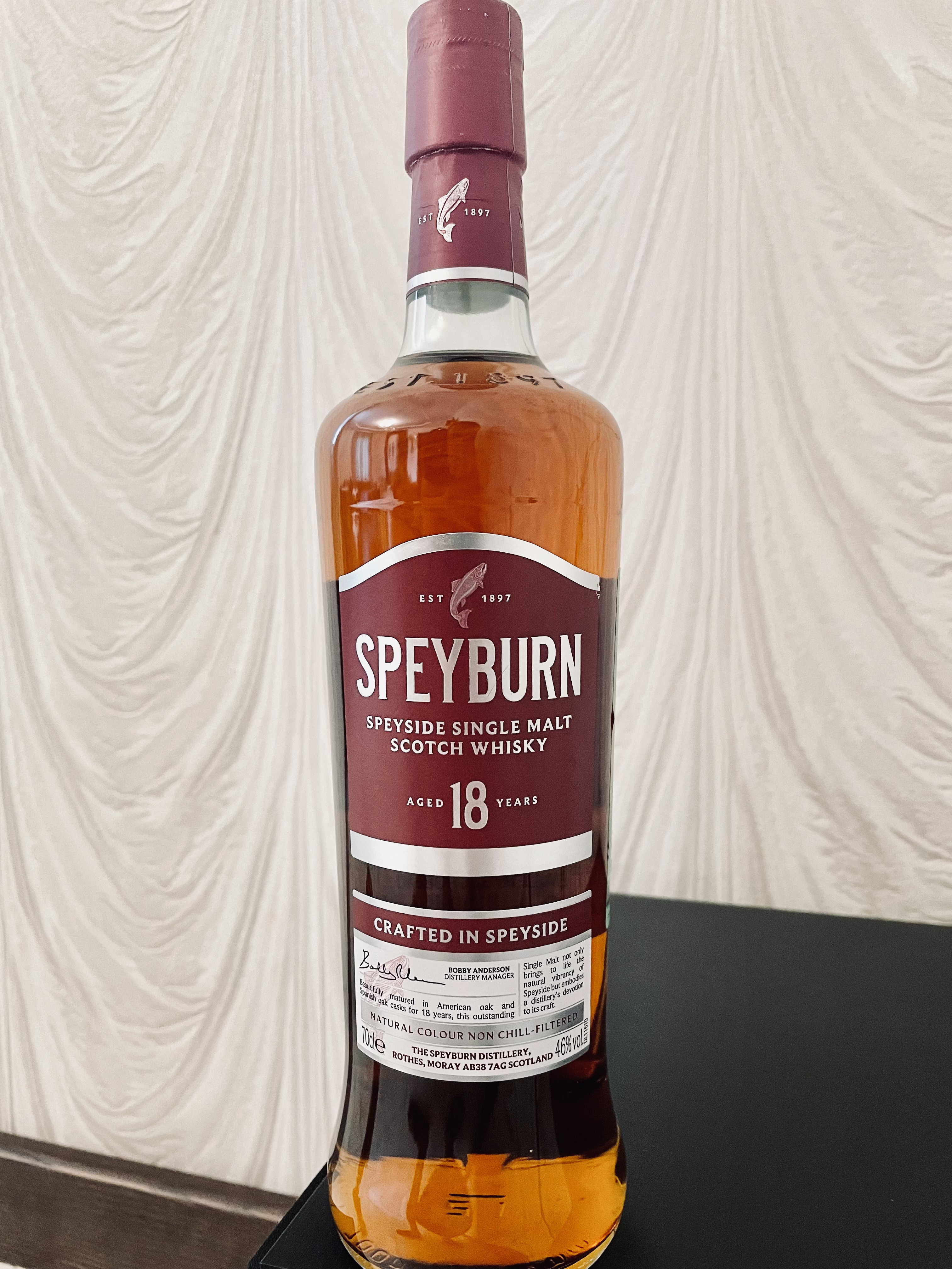 картинка Speyburn 18 y.o. на сайте Белорусского Виски-Клуба
