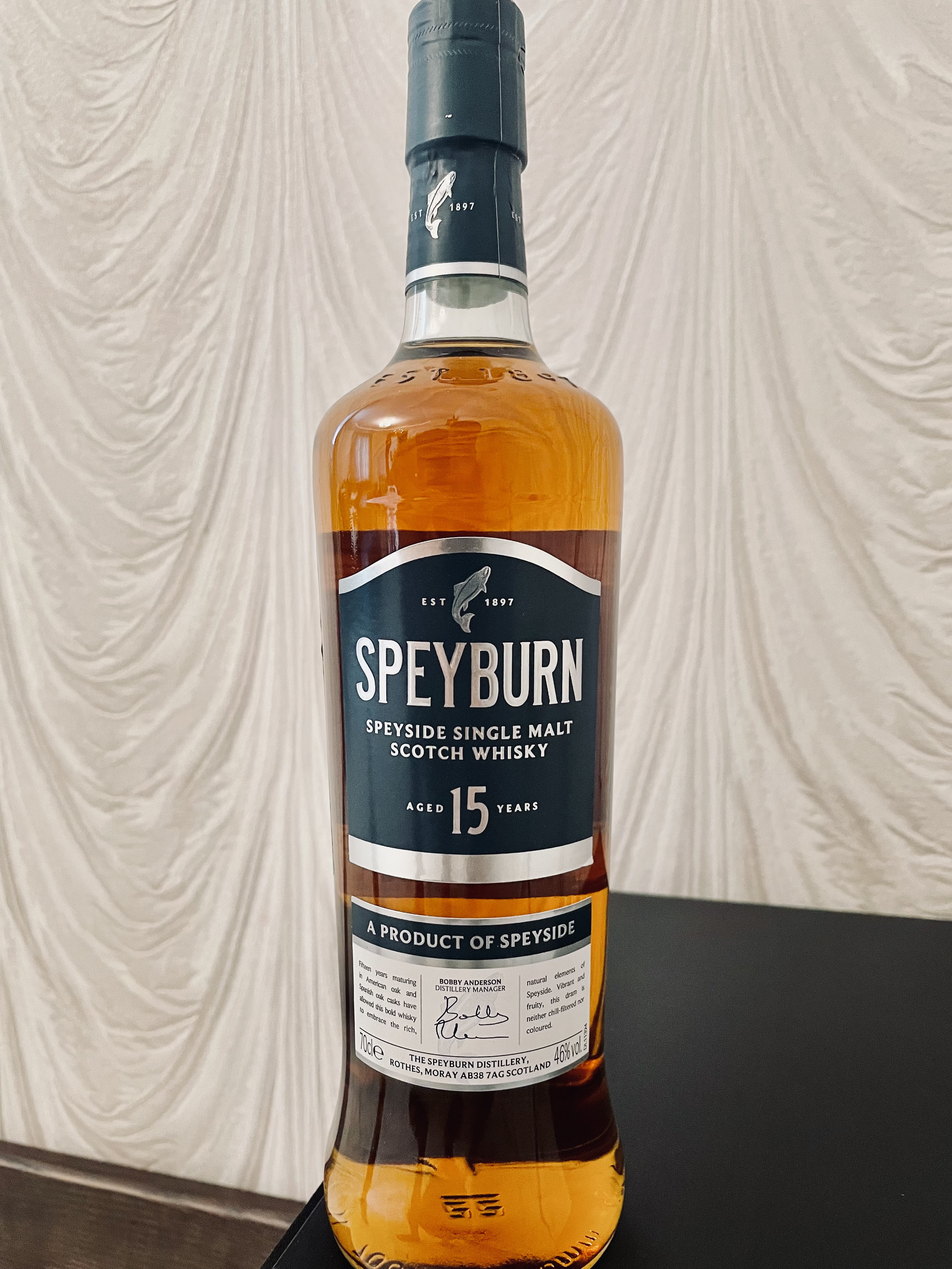 картинка Speyburn 15 y.o. на сайте Белорусского Виски-Клуба