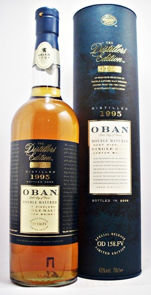 картинка Oban 1995 Distillers Edition на сайте Белорусского Виски-Клуба